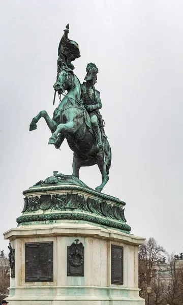The statue of Archduke Charles of Austria, Vienna — Stock Photo, Image