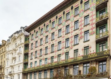 Viyana art nouveau tarzında inşa