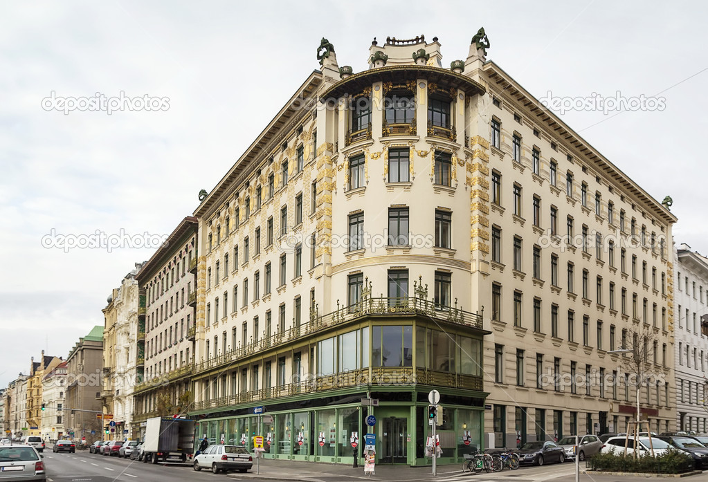 building in Art Nouveau style, Vienna