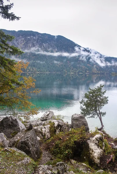 Lago Eibsee, Alemania — Foto de Stock