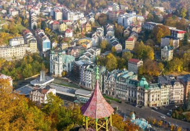 Panorama karlovy Vary, Çek Cumhuriyeti