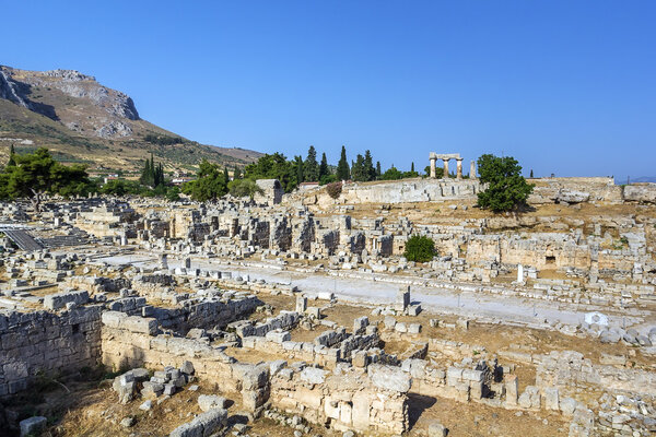 ruins of Ancient Corinth