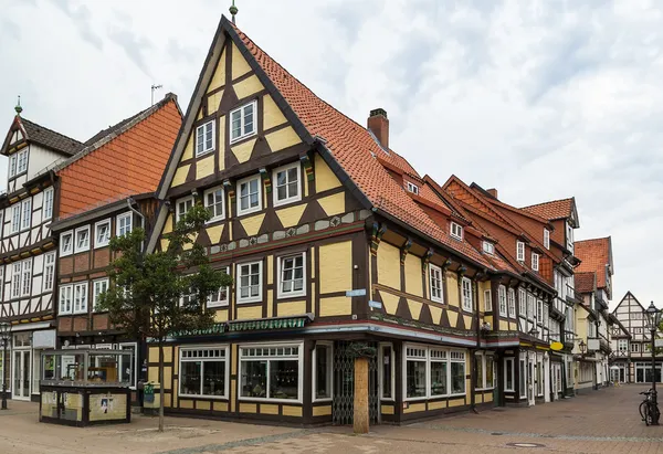 Улица в Celle, Germany — стоковое фото