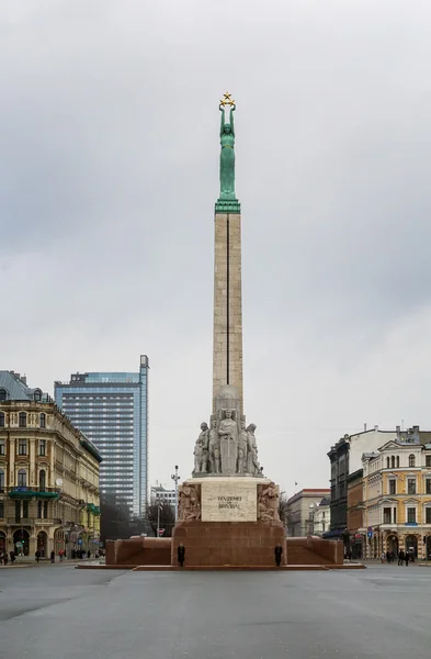 Özgürlük Anıtı, riga — Stok fotoğraf