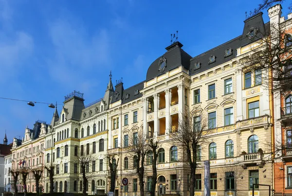 Calle Eelizabetes en Riga, Latvia —  Fotos de Stock