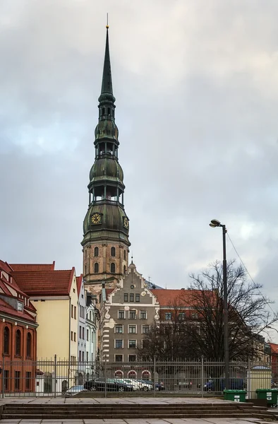 St. Peter Church, Riga — Stock Photo, Image
