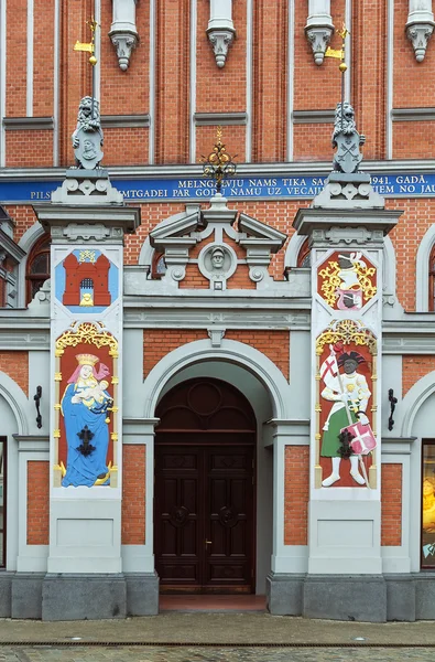 Brotherhood of Blackheads  building, Riga — Stock Photo, Image