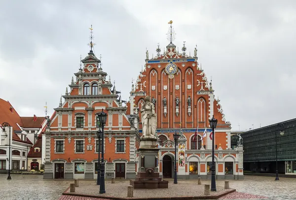 Confrérie des points noirs bâtiment, Riga — Photo