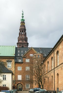 Christiansborg Sarayı kule, Kopenhag