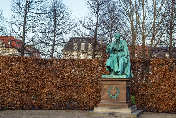 Andersen statua, Kopenhaga — Zdjęcie stockowe