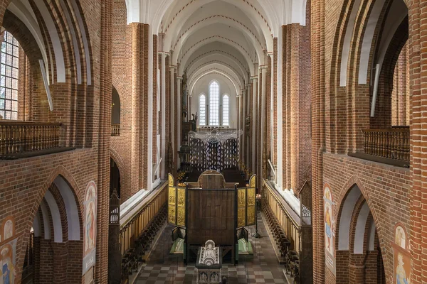 Katedra w Roskilde, dania — Zdjęcie stockowe