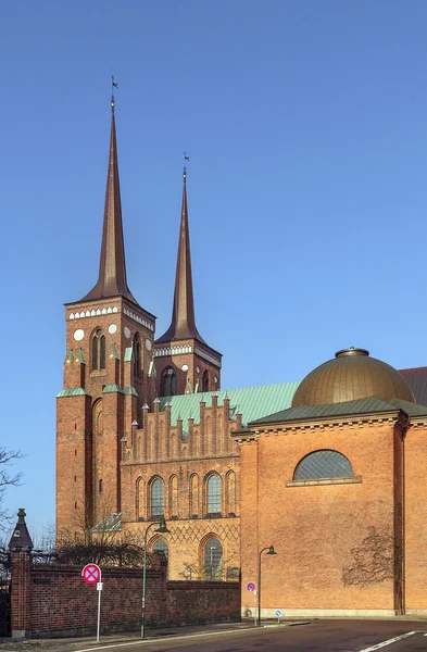 Katedrála v Roskilde, Dánsko — Stock fotografie