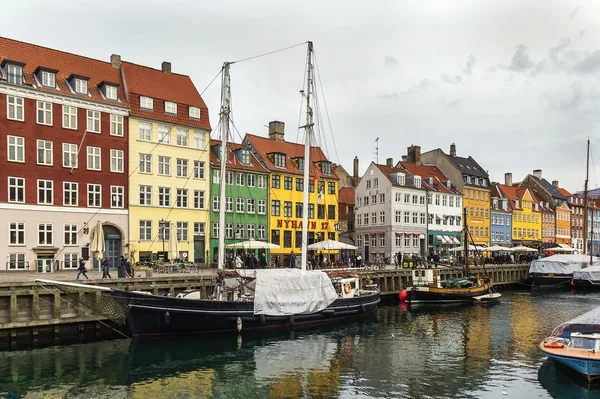 Nyhavn, Kopenhagen — Stockfoto