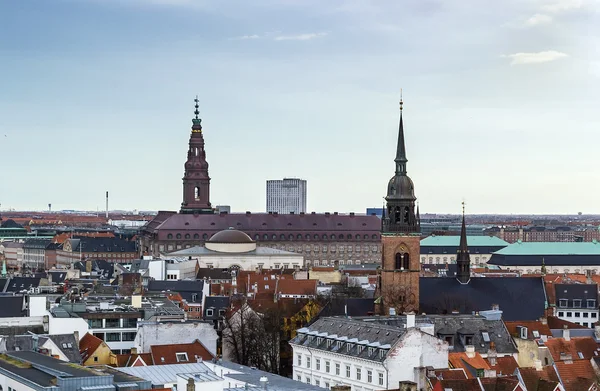 Utsikt över Köpenhamn, Danmark — Stockfoto