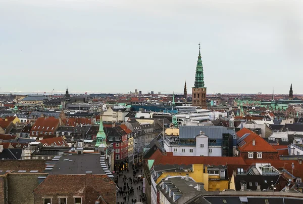 Widok w Kopenhadze, dania — Zdjęcie stockowe