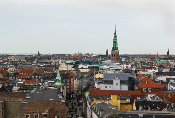 view of the Copenhagen, Denmark