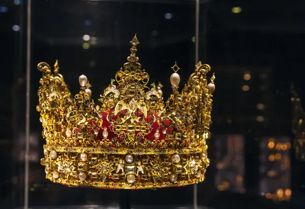 Kroon van koning christian iv Stockafbeelding