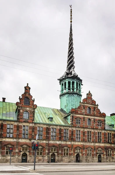 旧証券取引所 （証券取引所）、コペンハーゲン — ストック写真