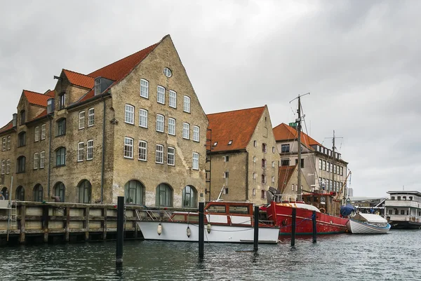 Bord de l'eau du canal, Copenhague — Photo