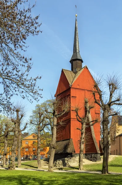 Bell Tower of St. Johannes Church, Estocolmo — Fotografia de Stock