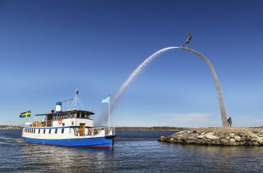 Tekne ve heykel, stockholm