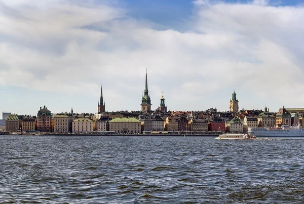 Weergave van gamla stan, stockholm — Stockfoto