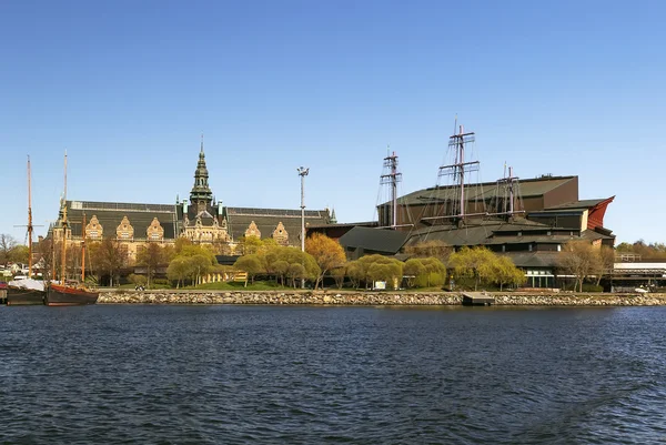 Nordic and Vasa ship Museums, Stockholm Stock Image