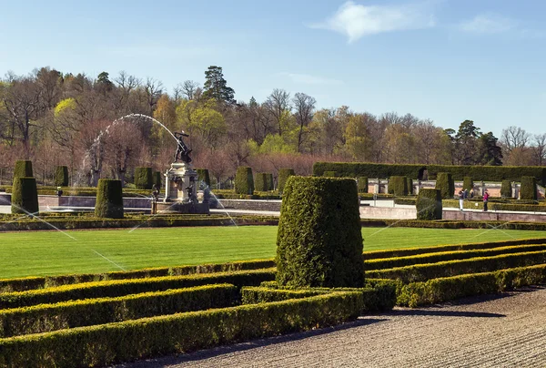 Drottningholm Palace garden, Stockholm — Stock fotografie