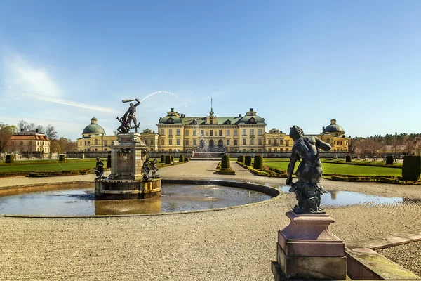 Pałacu Drottningholm, Sztokholm — Zdjęcie stockowe