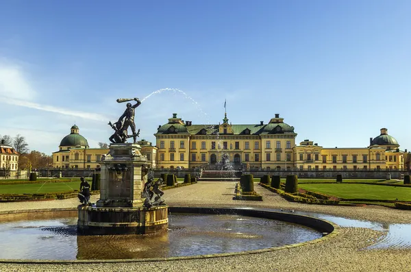 Pałacu Drottningholm, Sztokholm — Zdjęcie stockowe