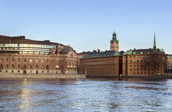 Vista su Gamla Stan, Stoccolma — Foto Stock