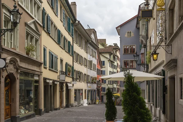 Straat in Zürich — Stockfoto
