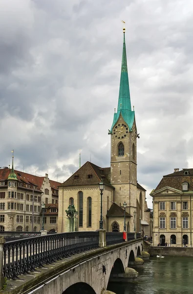 Fraumunster Kilisesi — Stok fotoğraf