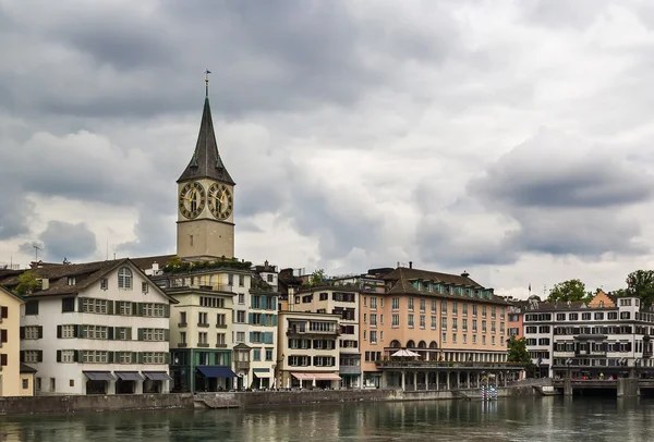 St. Peter church, Zürich — стокове фото