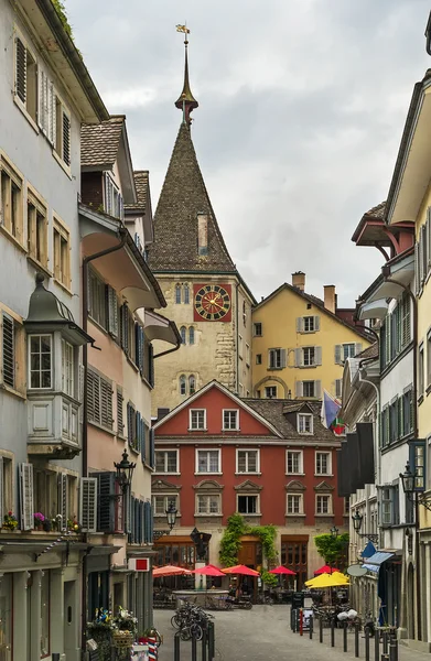 Street i Zürich — Stockfoto