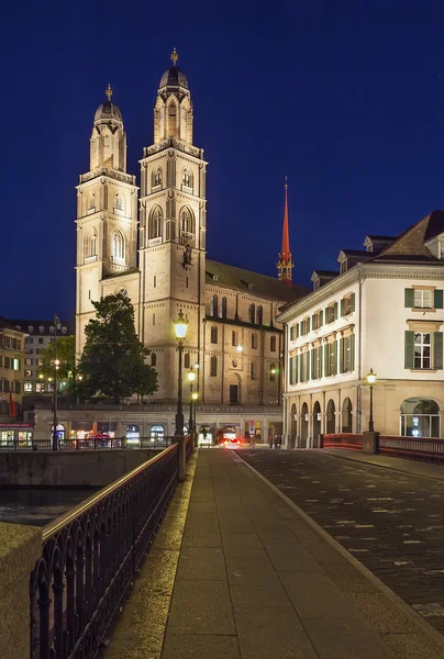 Iglesia de Grossmunster, Zurich —  Fotos de Stock