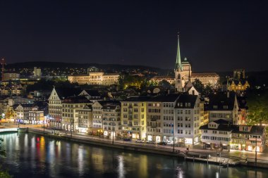 Zürih'in görünümü