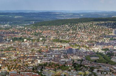 Zürih'in görünümü