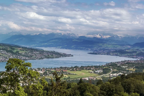 Lago Zurique — Fotografia de Stock