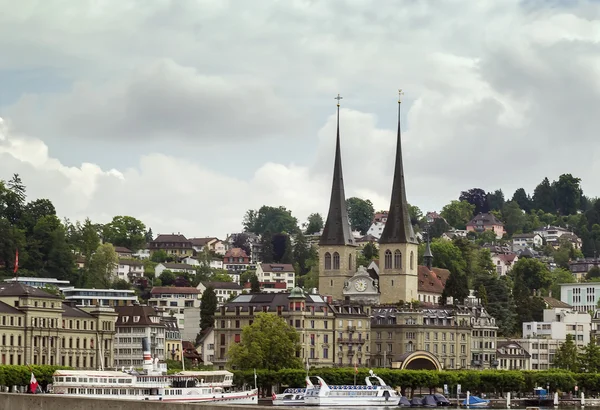 Kostel svatého leodegar, Luzern — Stock fotografie