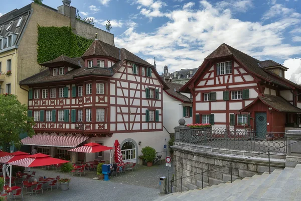 Maisons à colombages, Lucerne — Photo