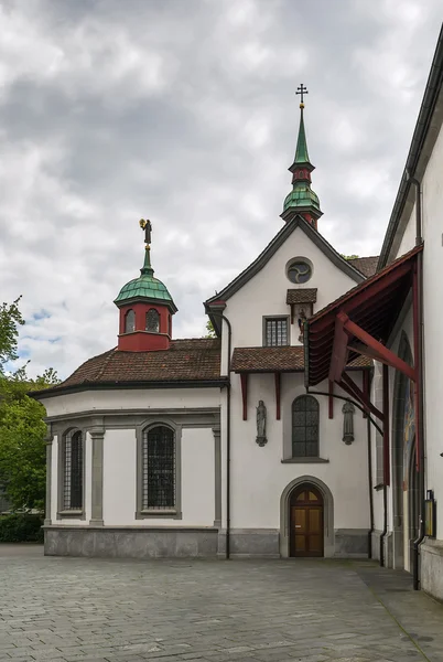 Františkánský kostel, Lucern — Stock fotografie
