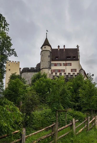 Lenzburg kasteel, Zwitserland — Stockfoto