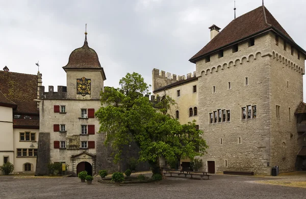 Lenzburg Castle, Swiss — Stok Foto