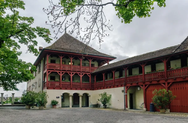 Hrad Lenzburg, Švýcarsko — Stock fotografie