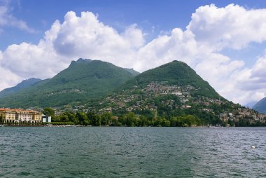 Lake lugano, İsviçre