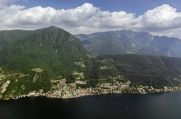 Lugano lake, Switzerland — Stock Photo, Image
