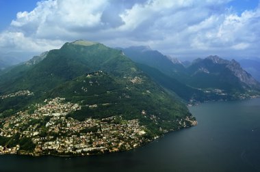 Lake lugano, İsviçre