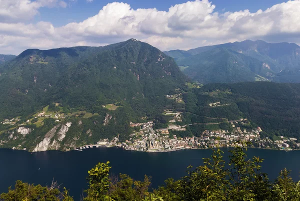 Lac de Lugano, Suisse — Photo