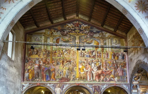 Kościół s. maria degli angioli, lugano — Zdjęcie stockowe